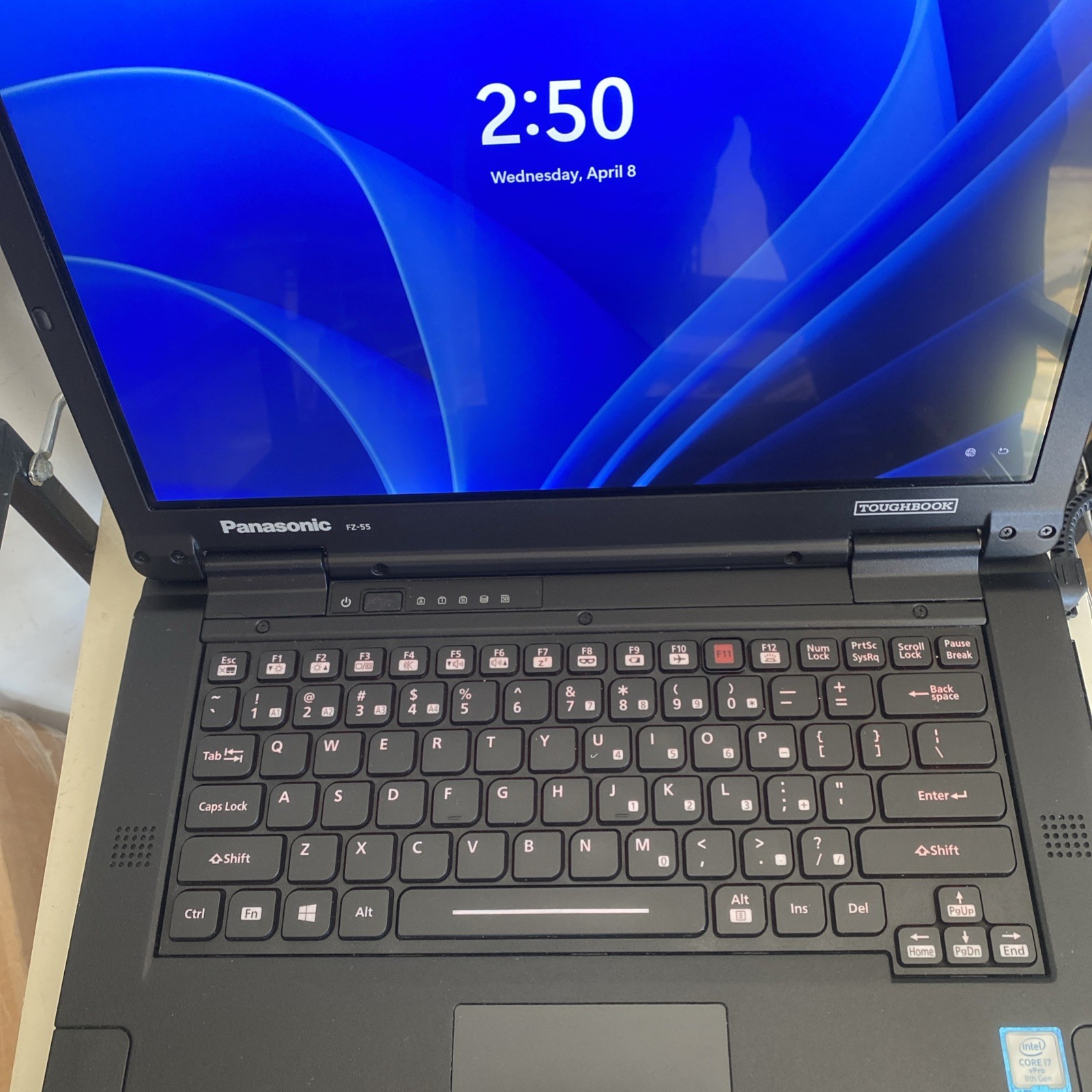 Panasonic Toughbook fz-55 i7 8665U 1.9GHz 16GB 1TB SSD Win 11P GPS Passed Tests