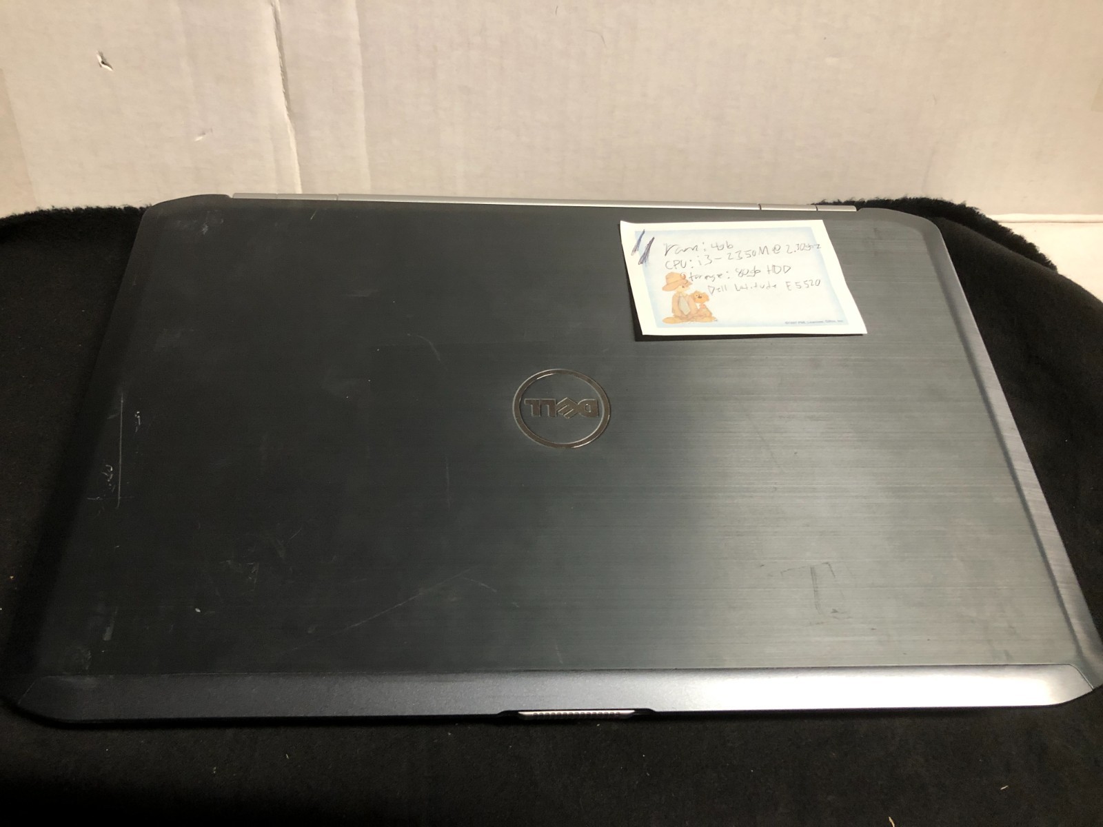 Dell Latitude cpu:E5520 i5-2350M 2.4Ghz ram:4Gb 80Gb HDD Laptop No OS.