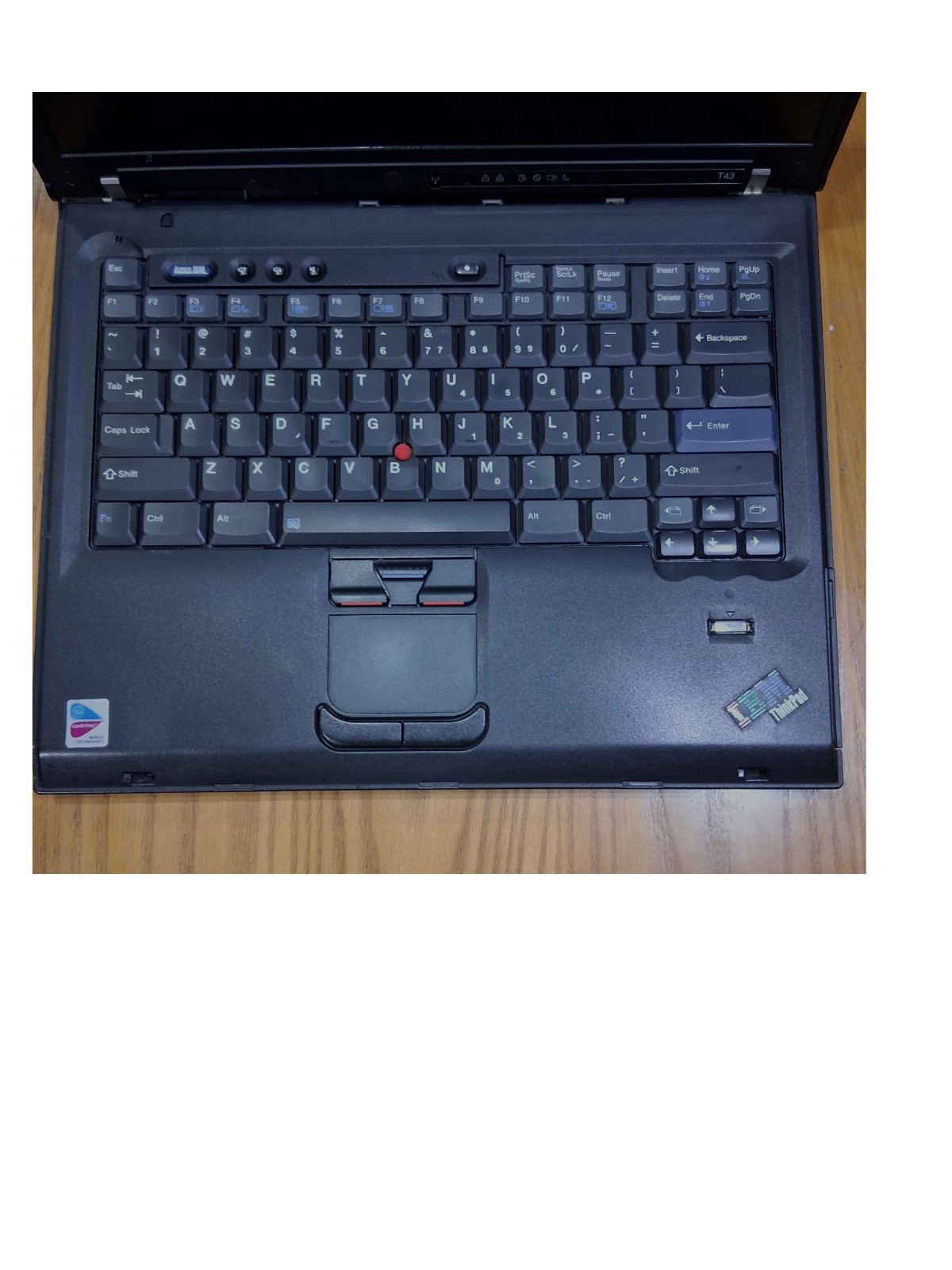 T43 IBM Thinkpad Laptop , Very Clean, 100% Tested. ATI Graphics, 15-in SXGA