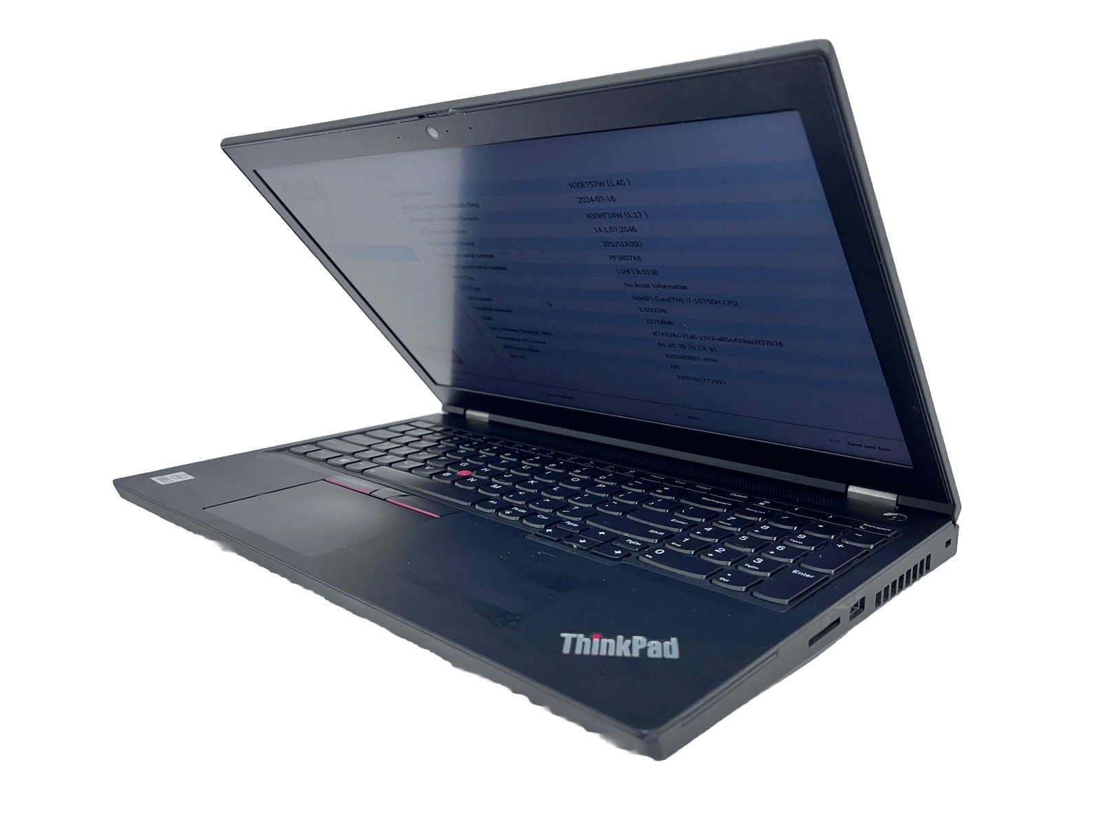Lenovo ThinkPad P15 i7-10750H @ 2.6GHz 32GB RAM 512GB QUADRO T1000 *Grade C*