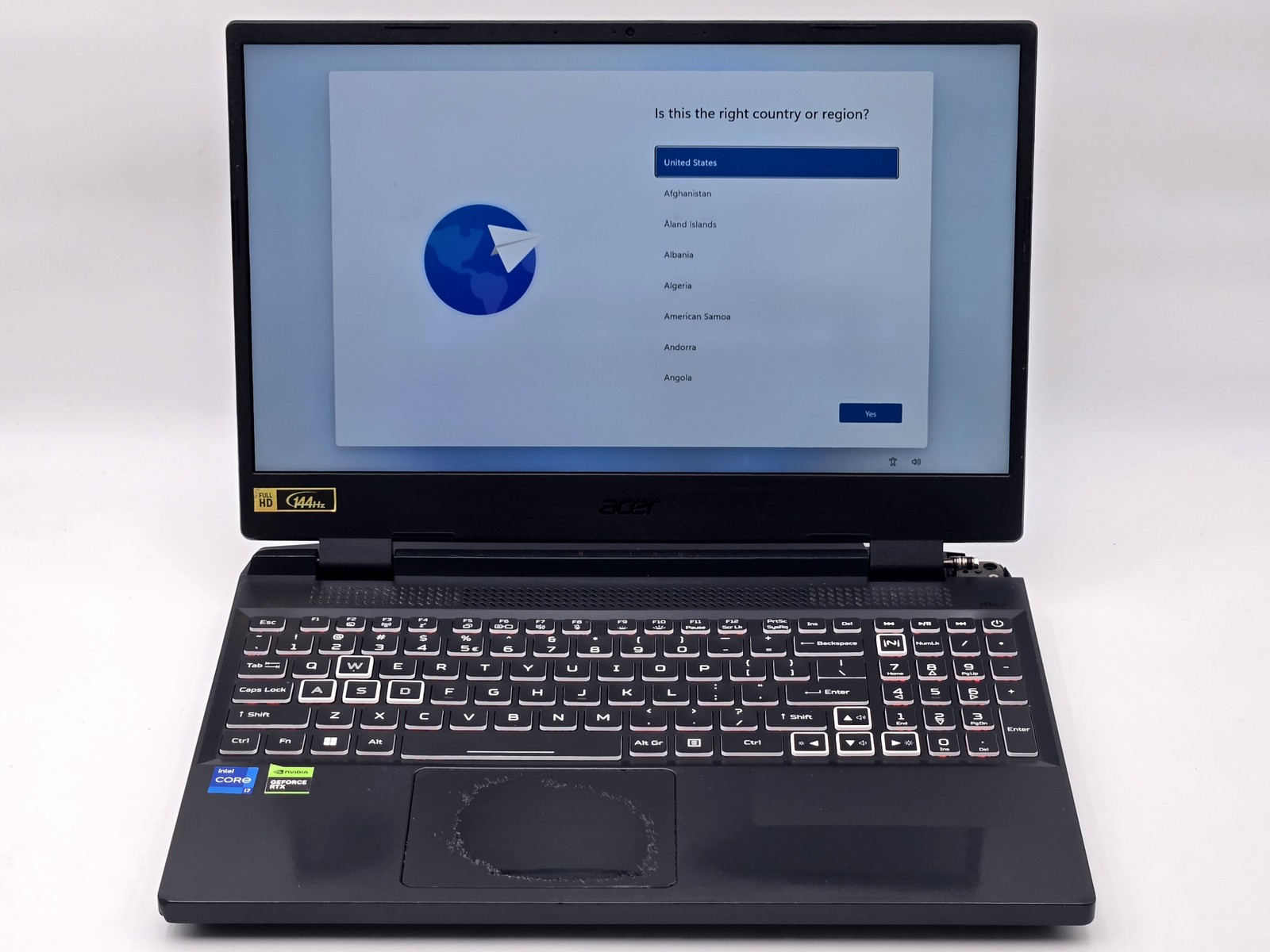 Acer Nitro AN515-58 15″ FHD I7-12650H 2TB 16GB W11 RTX 4050 RGB 144Hz *READ*
