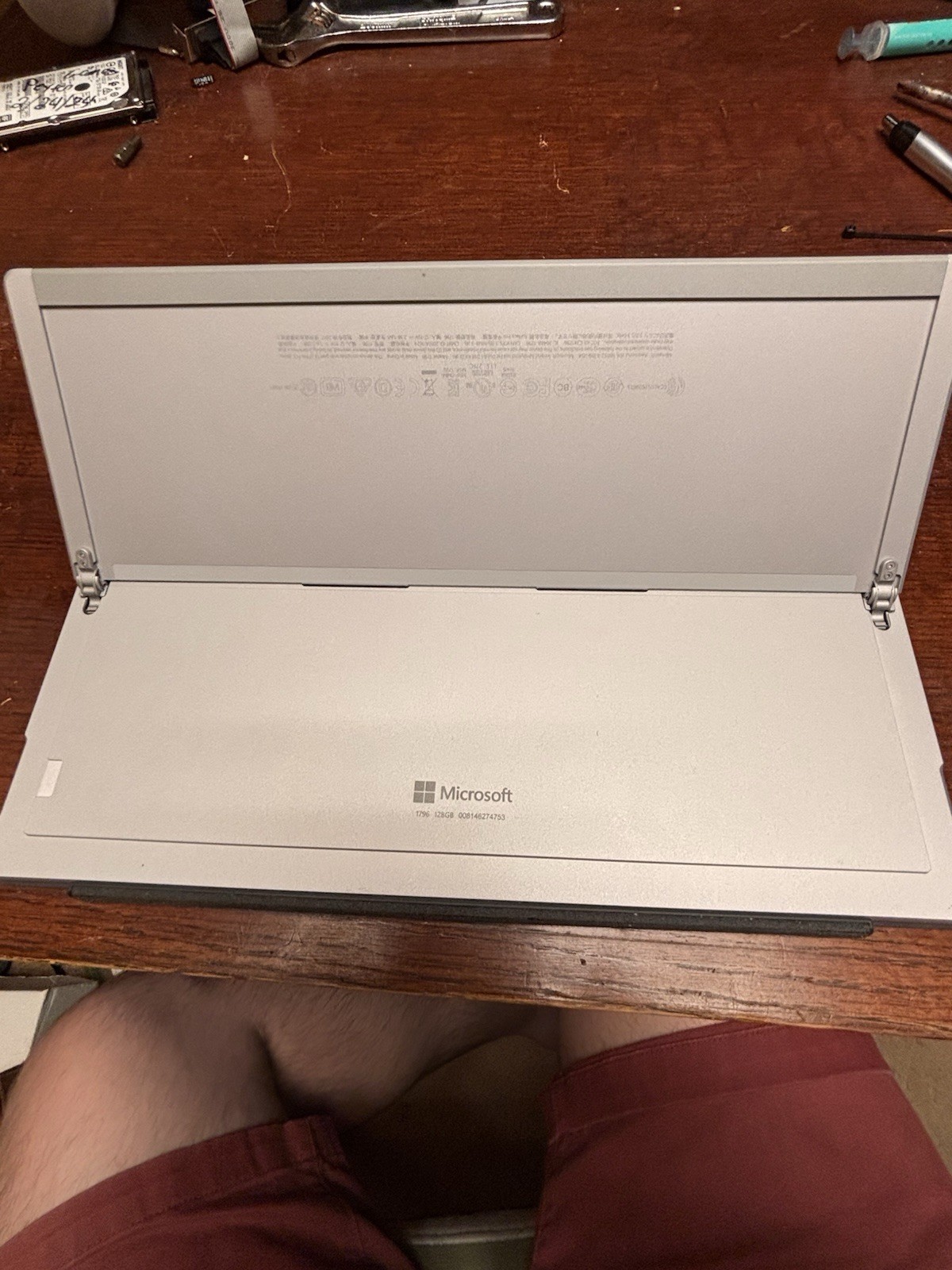 Microsoft Surface Pro (128GB, i5 7th Gen., 4GB)Laptop – Silver – 1796