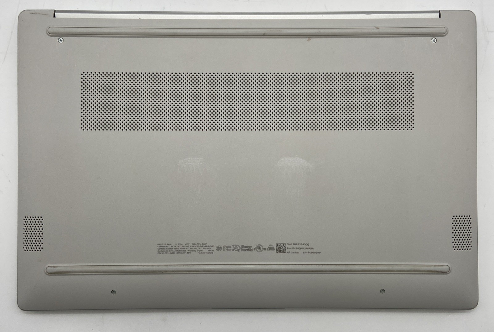 HP Laptop 15-fc0099nr AMD Ryzen 3 7320U @ 2.4GHz 8GB RAM 128GB NVMe W11H