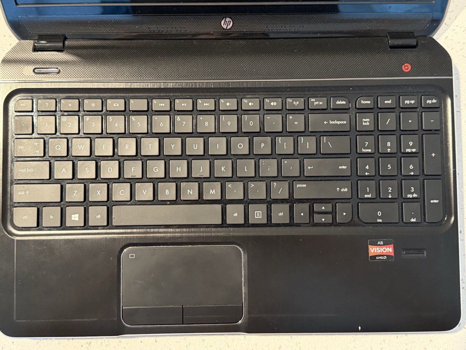 HP ENVY dv6 Notebook AMD A8-4500 1900MHz 16GB