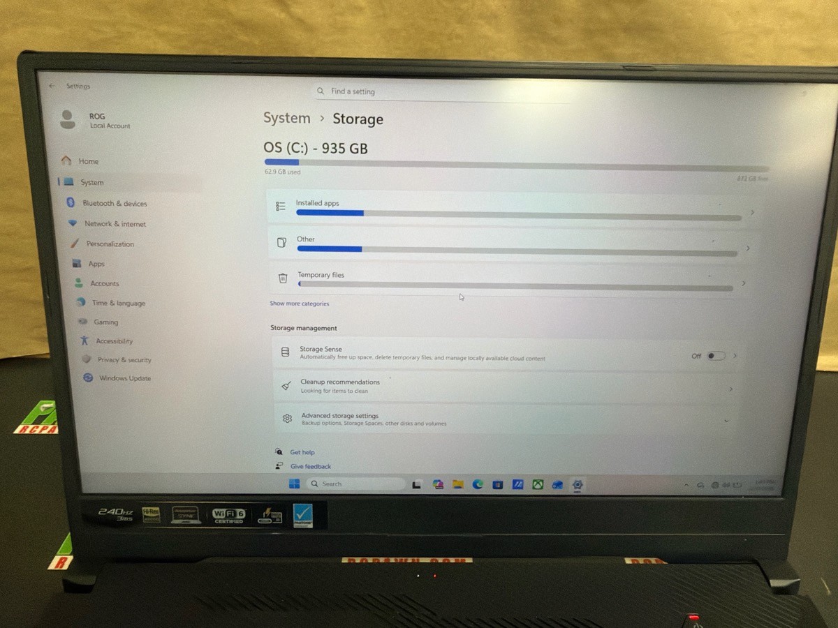 ASUS ASUS GA502I 16GB RAM 1TB (R7B016470)