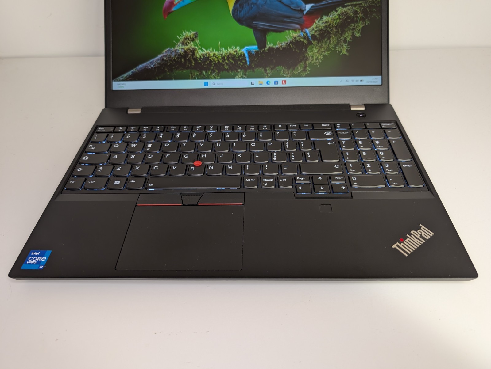 Lenovo ThinkPad T15p G2 i7 11850H 32GB 512GB NVIDIA GTX 1650 4GB WIN11 PRO (A)