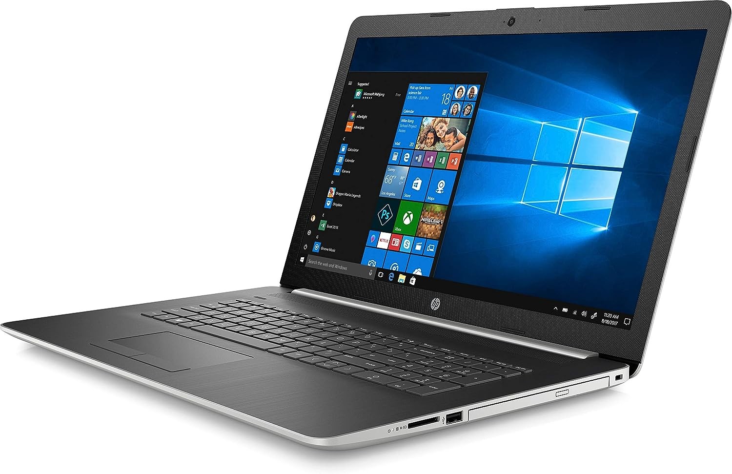 HP 17-by1061st 17.3″ HD BV WLED Laptop Core i3-8145U 1TB HDD W10H Silver D GRADE