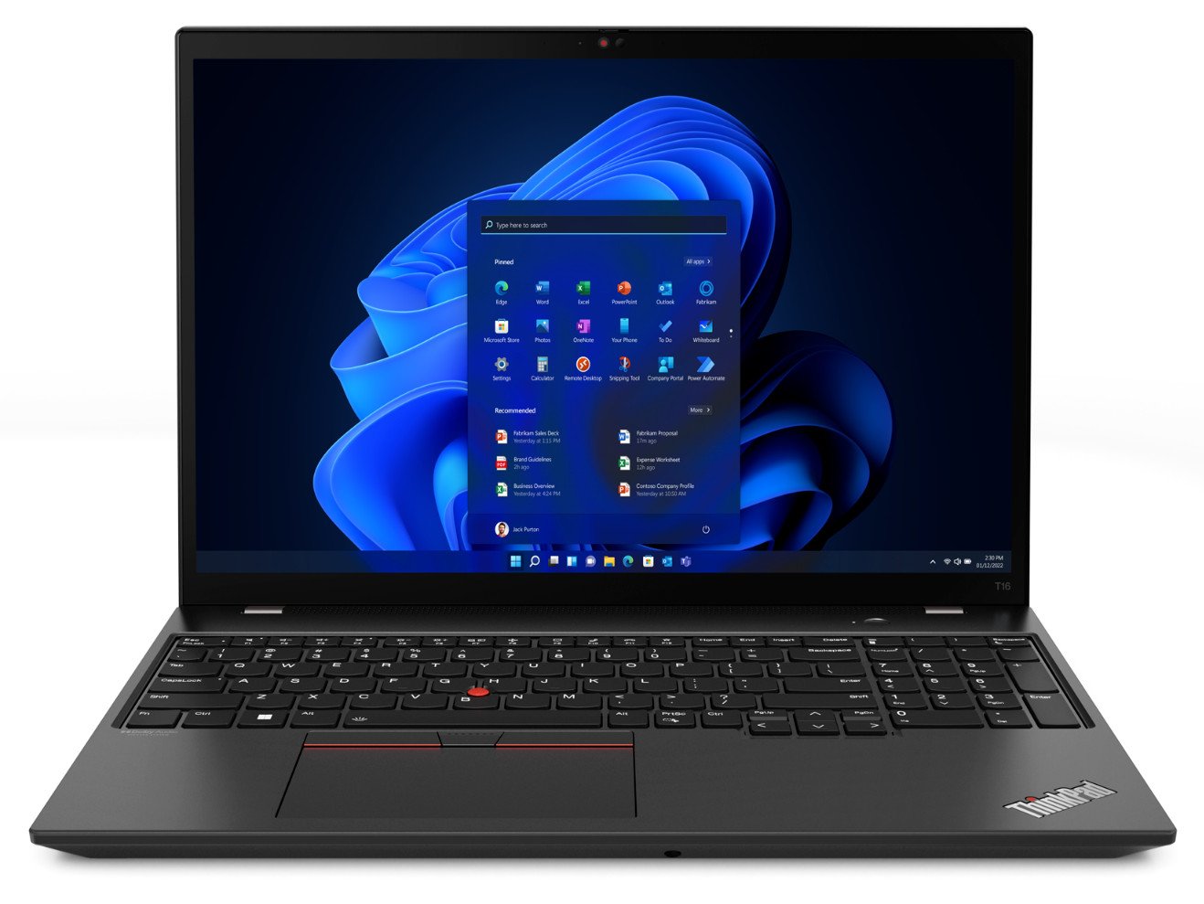NEW LENOVO THINKPAD T16 RYZEN7 32GB RAM RADEON-680M 16″ TOUCH-WUXGA & WQXGA GAR