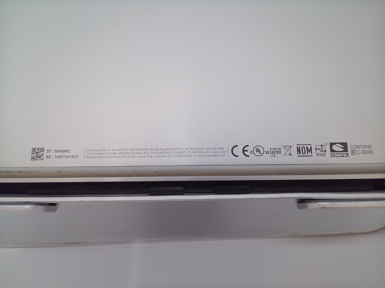 Dell XPS 13 Plus 9320 Silver Touchscreen Laptop Intel i7-1280P 16GB 512GB NO AC