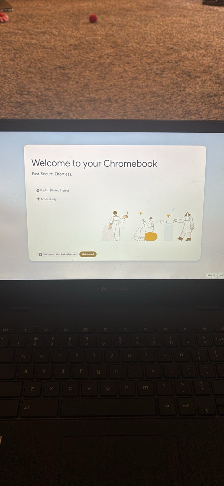 Gateway N24P9 Chromebook 14″ Black Intel Chrome OS 2024 Bluetooth Wi-Fi Webcam
