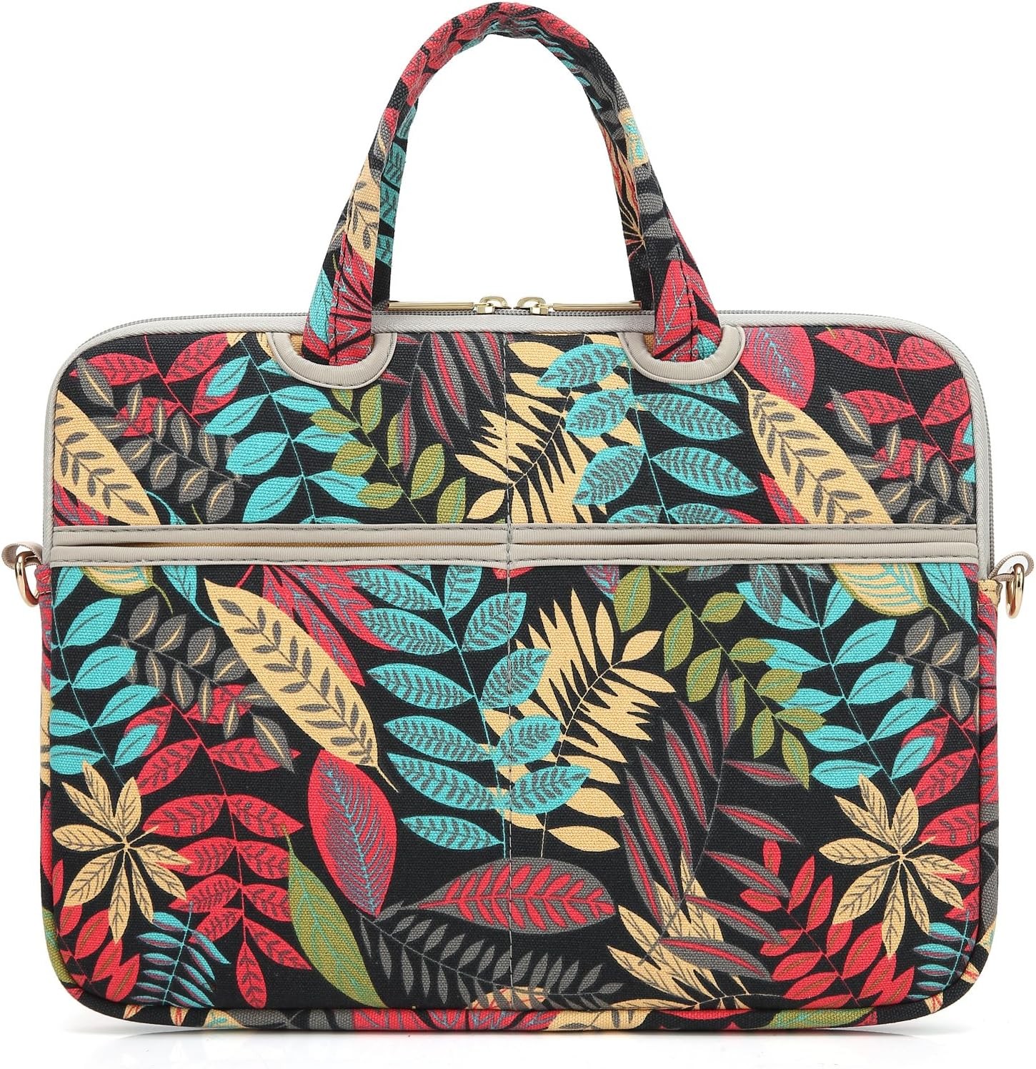 Forest series Black Patten water-resistant Laptop Shoulder Messenger Bag Case fo