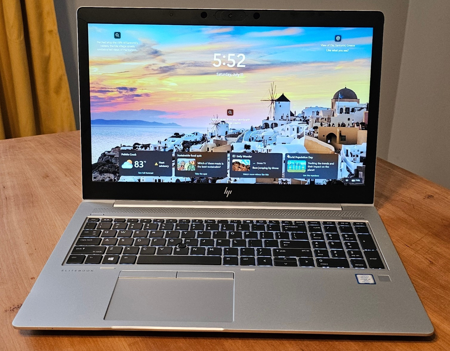 HP EliteBook 850 G6 i7-8665U 1.9/4.8GHz 16GB 256GB NVMe FHD Bad Keys w/ Battery