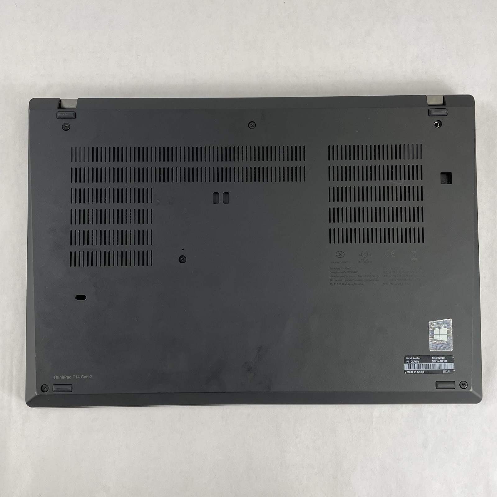 Lenovo ThinkPad T14 14″ Ryzen 5 Pro 5650U 2.30 GHz 16 GB RAM No SSD No OS – READ
