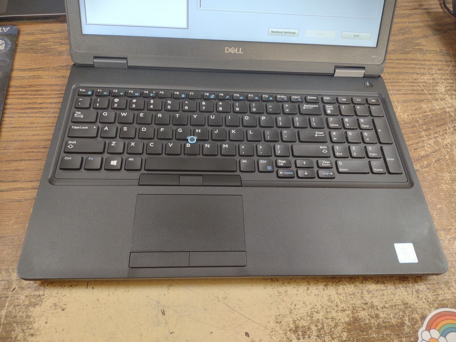 Dell Precision 3530 15.6” W/ i7-8850H 2.60GHz, 8GB RAM, 256GB SSD.