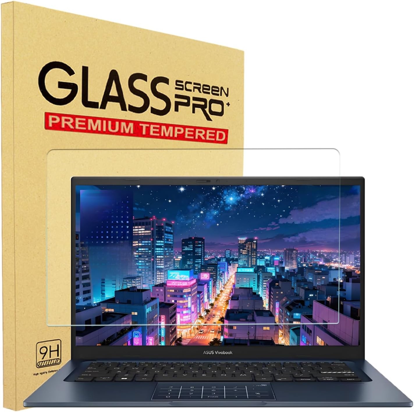 14 inch Tempered Glass Screen Protector for ASUS Vivobook 14 M1407 KA X1407 QA