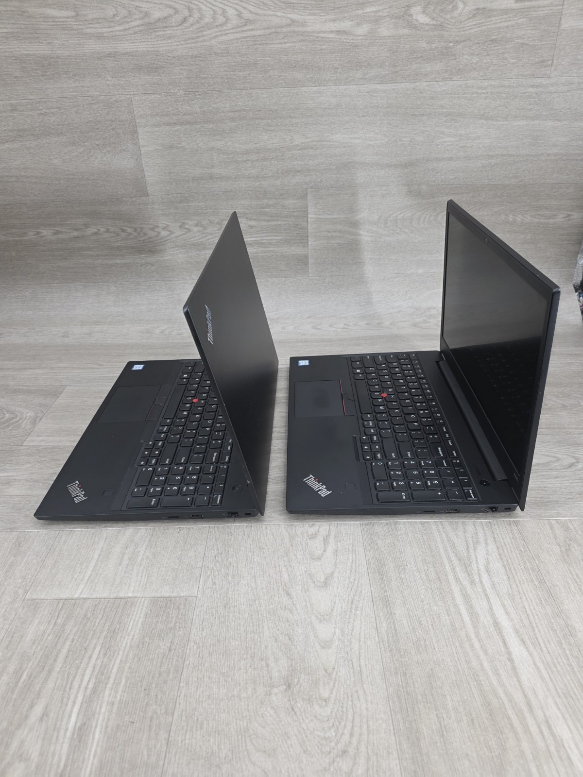 Lot of 2 Lenovo ThinkPad E590 i5 Laptops No Display Powers On No Charger AS-IS