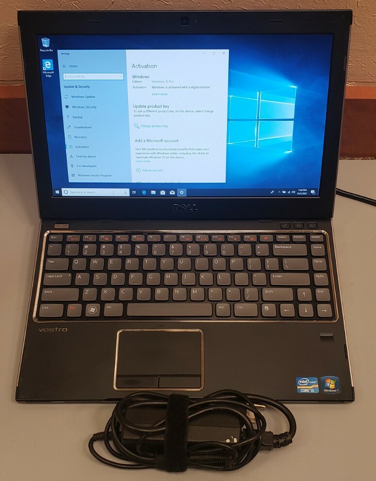Dell Vostro V131 Core i3-2330M 2.2GHz 4GB RAM 250GB HDD WEBCAM BLUETOOTH BACKLIT