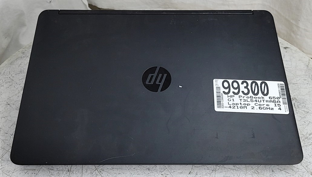 HP ProBook 650 G1 T3L54UT#ABA Laptop Core I5-4210M 2.6GHz 4GB 500GB SEE NOTES