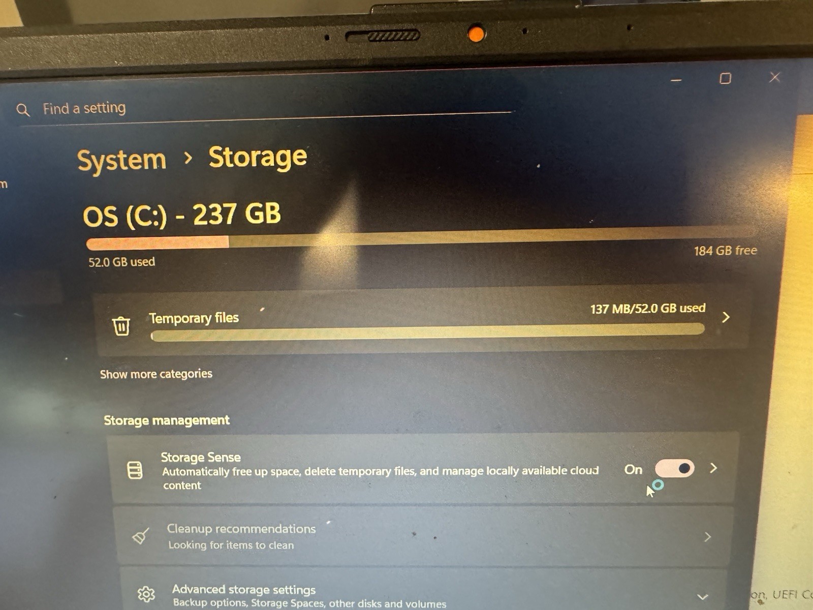 ASUS Vivobook Go 15 E1504G i3-N305 8GB 256GB SSD 15.6″ FHD Win 11 Home Used