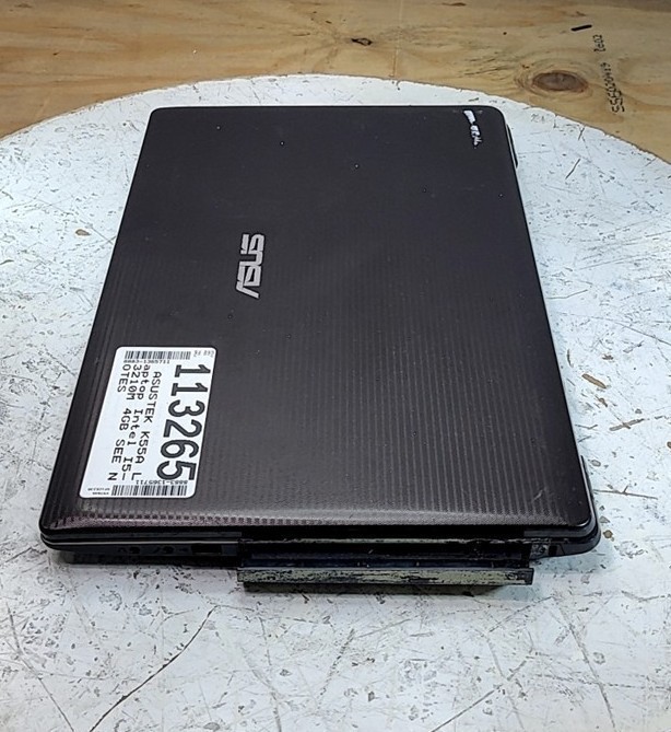 ASUS K55A Laptop Intel I5-3210M 4GB SEE NOTES