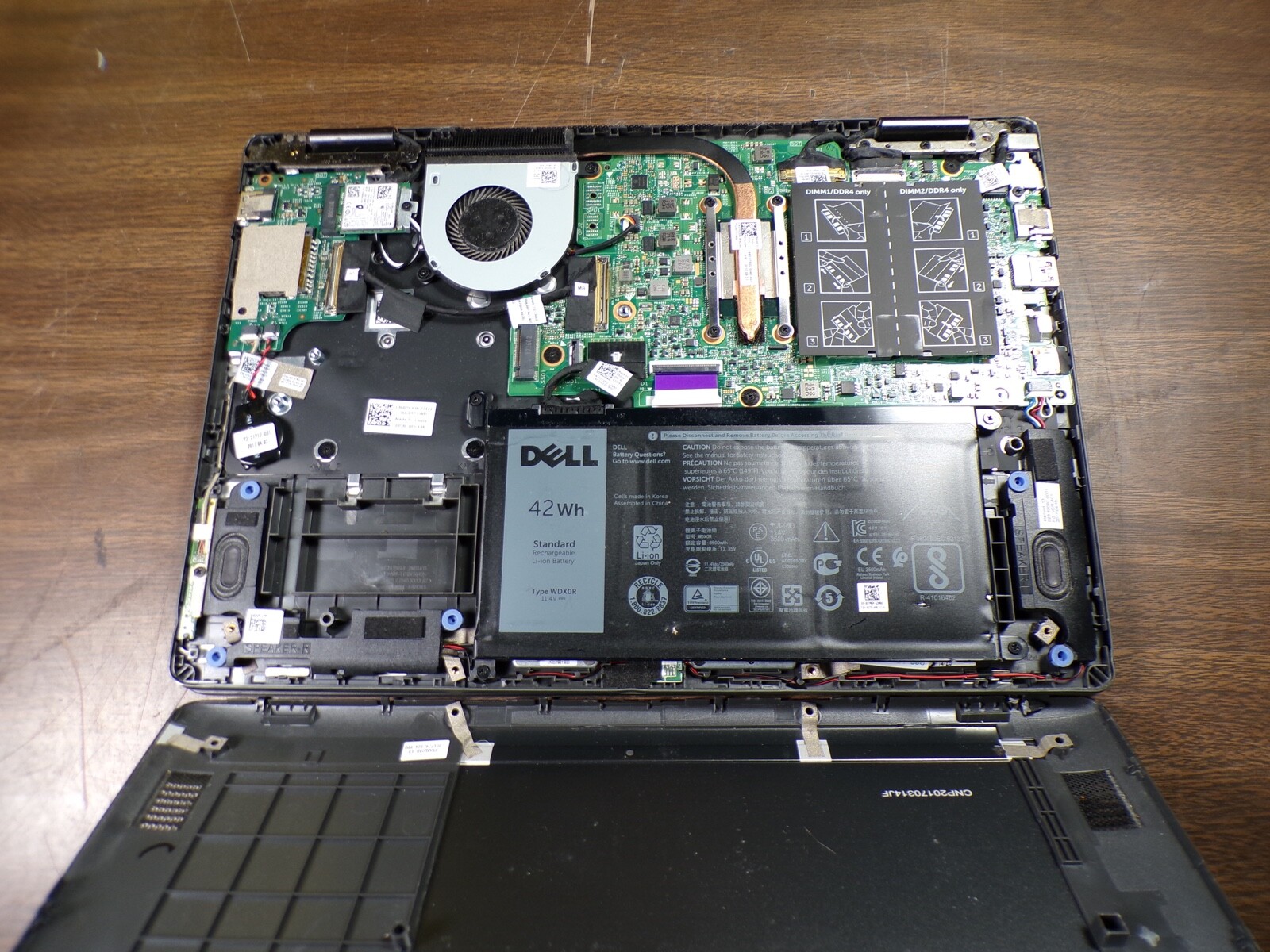 DELL LATITUDE 3379 INTEL CORE i3-6100U 2.30GHZ 8GB RAM **NO HD/ NO CADDIE/ NO OS