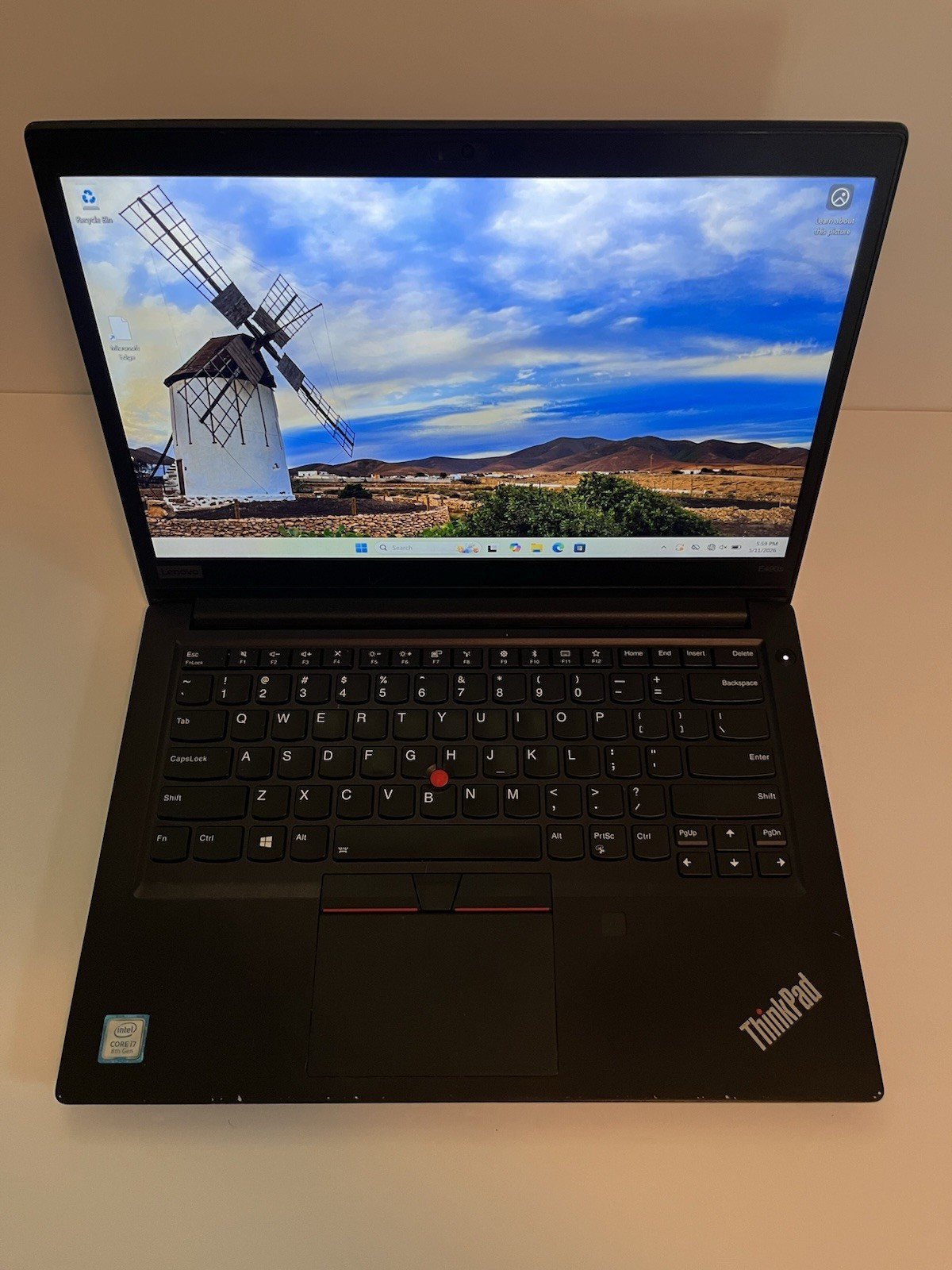 Lenovo ThinkPad T490s i7-8565U @ 1.80GHz 8/256GB 14″ UHD620, see photos #80L