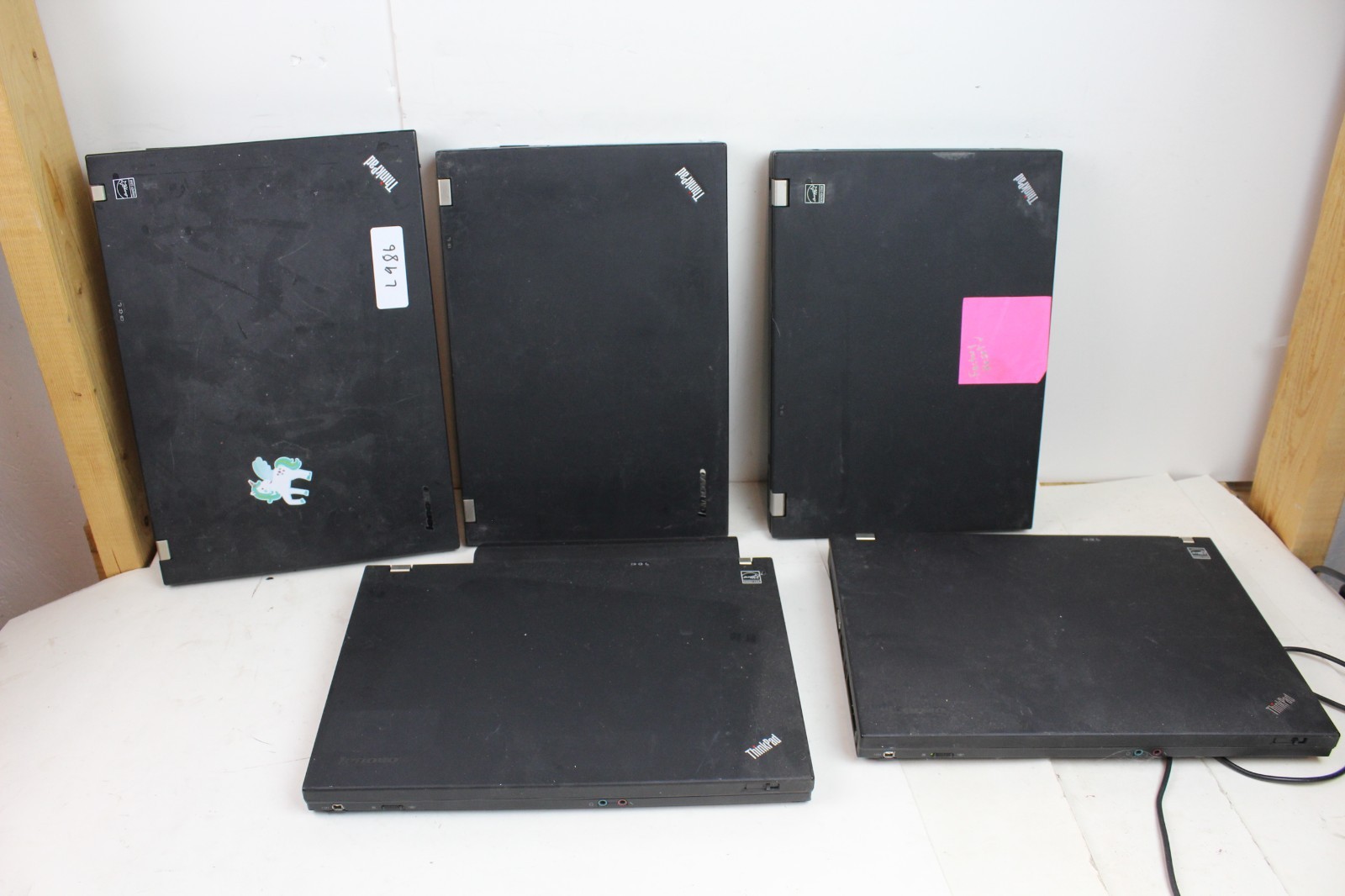 AS IS PARTS Lot of 5 UNTESTED Lenovo Thinkpad T500 T400 T420 T410