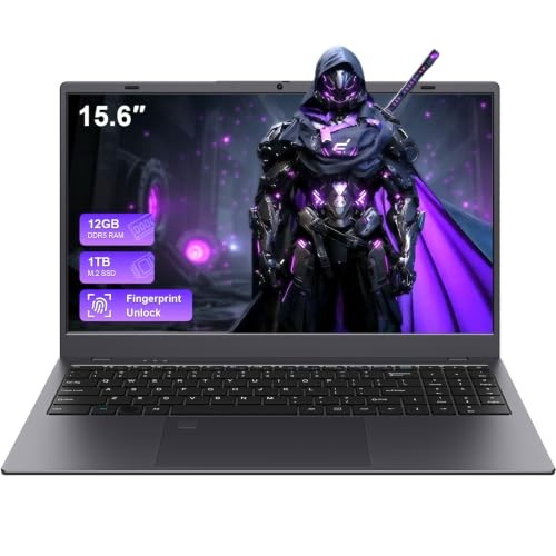 Laptop, 12GB LPDDR5 RAM 1TB SSD, 15.6 Inch Laptop Computer, N95 Quad Core