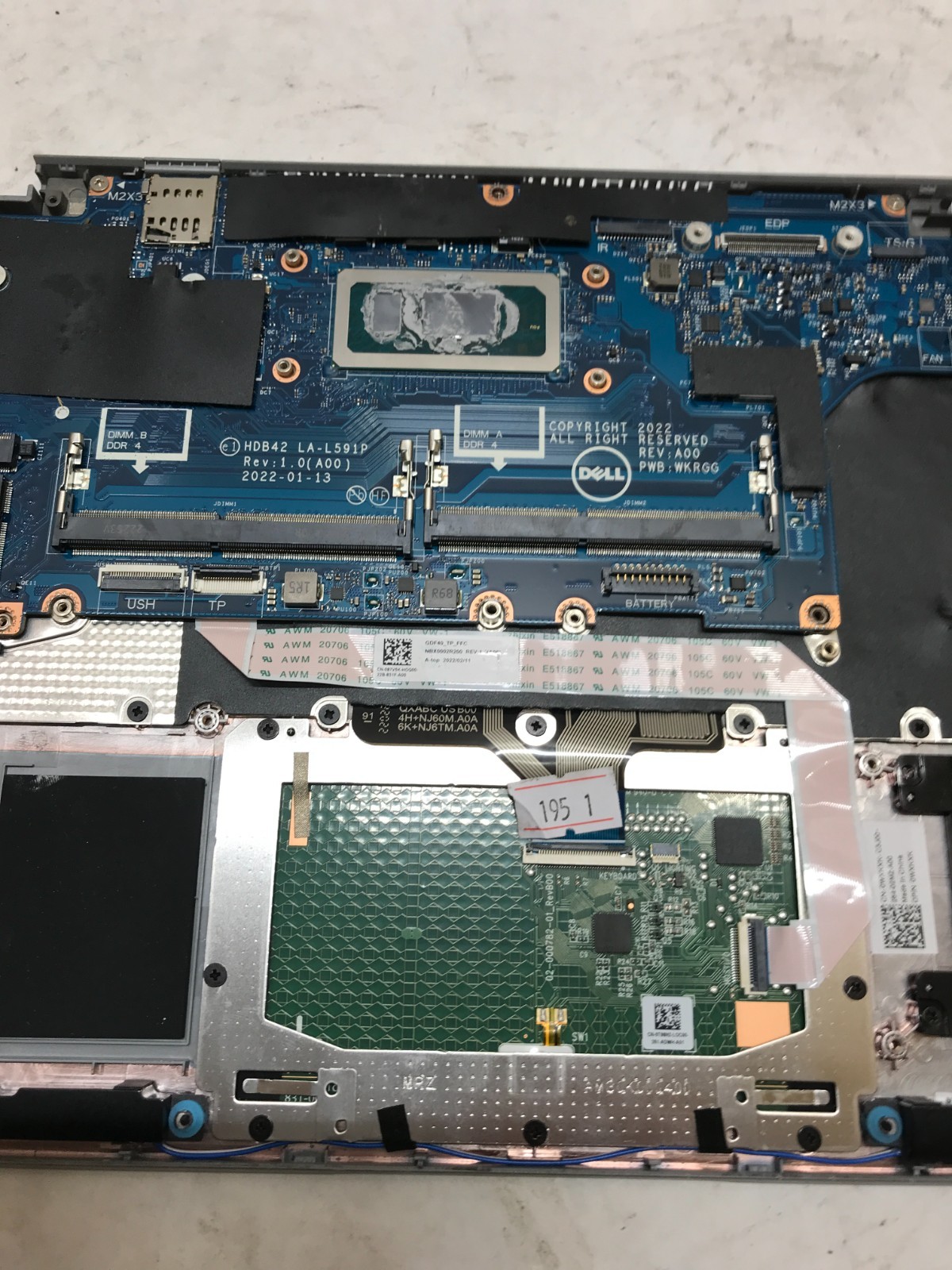 Dell Latitude 5430 14″ Intel Core i5 NO RAM NO HDD/OS For Parts NO POWER READ DW