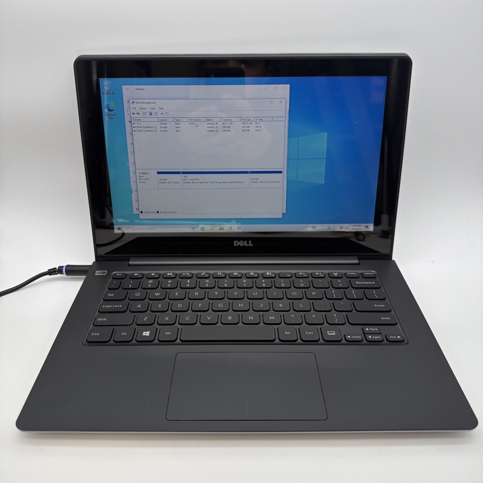 Dell Inspiron 3135 AMD A6-1450 1GHz 4GB RAM 120GB SSD 11.6″ Touch (L59)