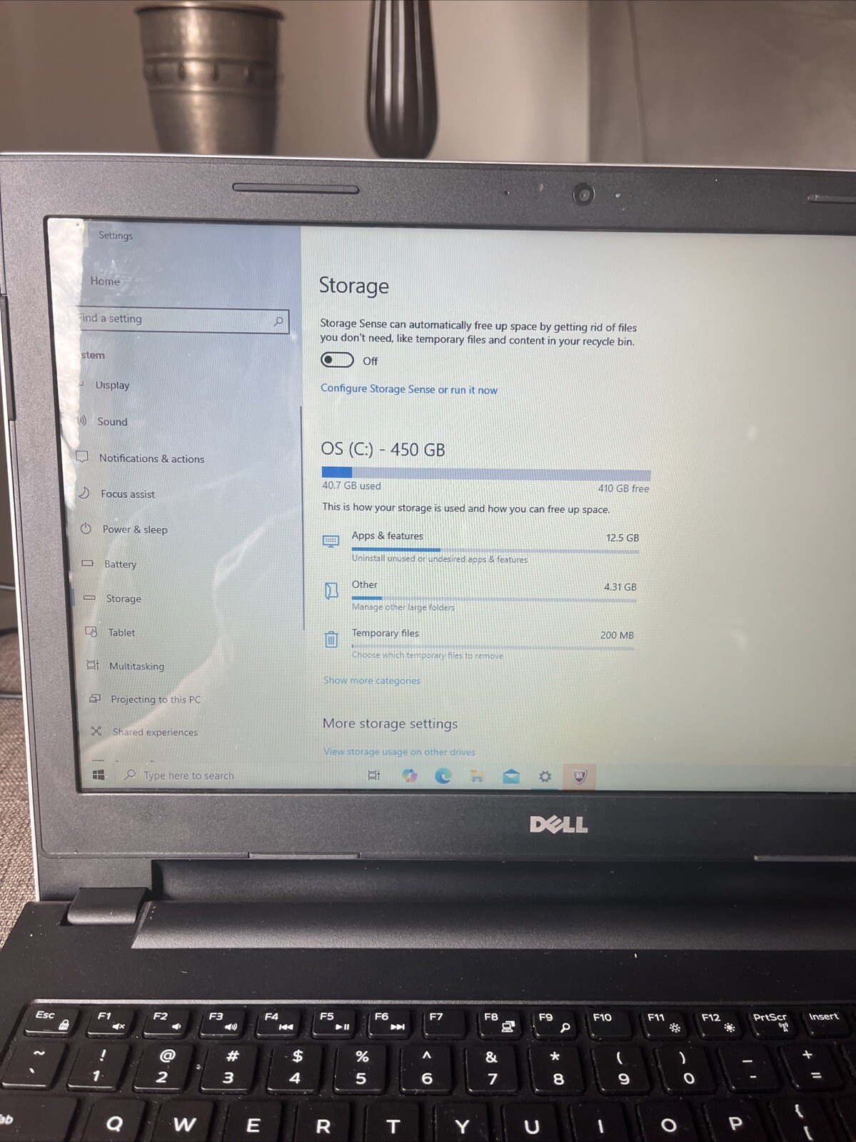 Dell Inspiron 3542 Intel i3-4005U 8GB RAM 500GB HDD 15.6″ Webcam Charger (READ)