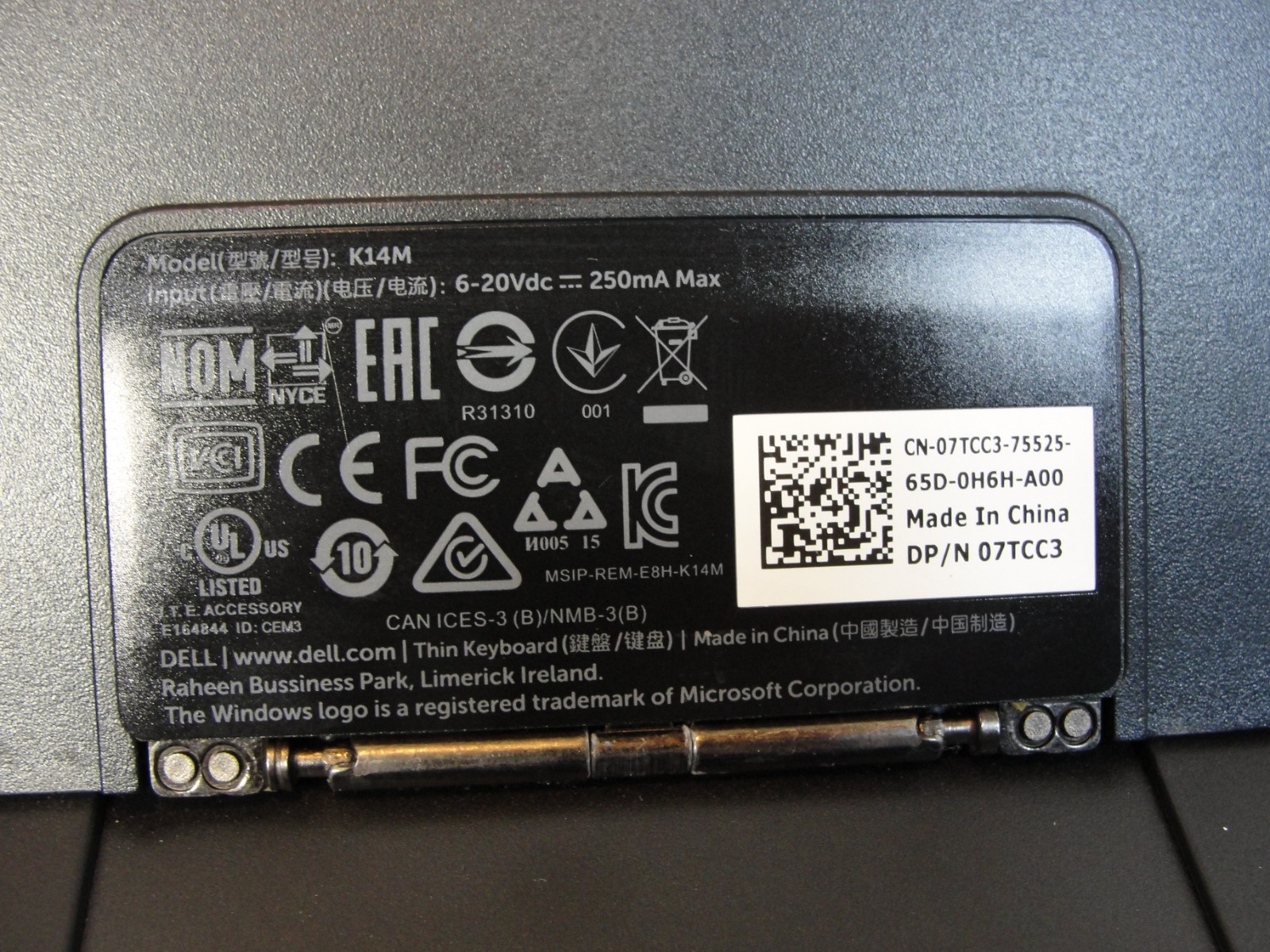 Dell Latitude 7275 12.5″ Tablet, Intel m5-6Y57 1.10GHz, 8GB 128GB SSD /READ