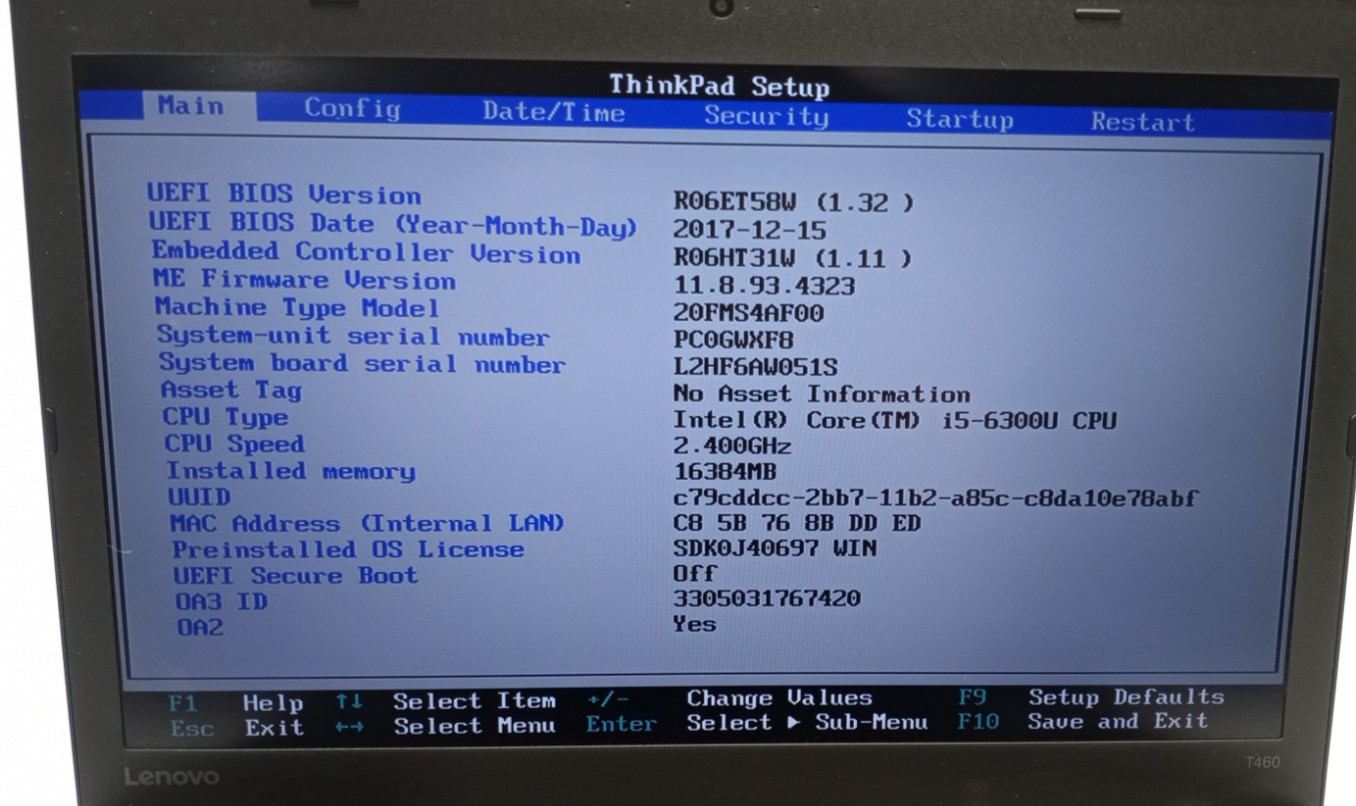 Lot of 2 Lenovo ThinkPad T460 i5-6300u VPro 8GB RAM No HDD/Ext. Battery MC705*