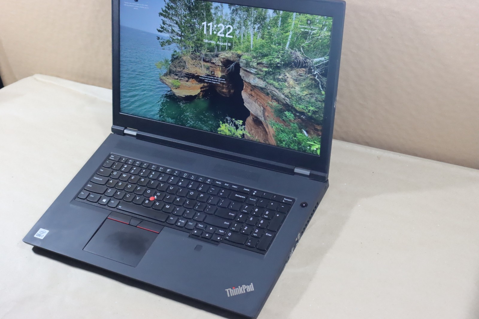 Lenovo Think Pad P17 Gen 1 Intel Core i7-10750H CPU 2.60GHz 1TB 32GB NVIDIA Quad