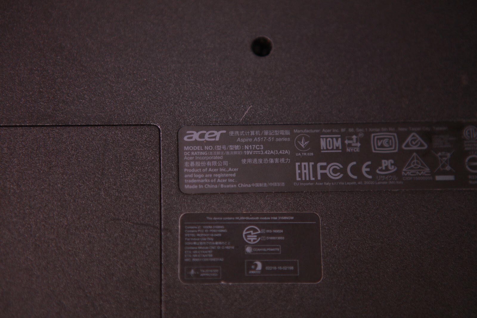 Acer Aspire 5 A517-51G-54GK 17.3″ Laptop i5-7200U 8GB, 256GB