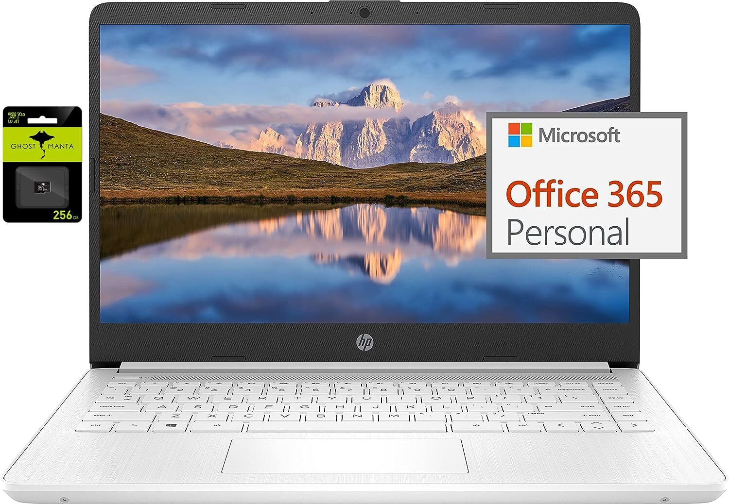 HP Latest Stream 14″ Laptop Ultra Light Business Student Intel 8GB 320GB Win 11