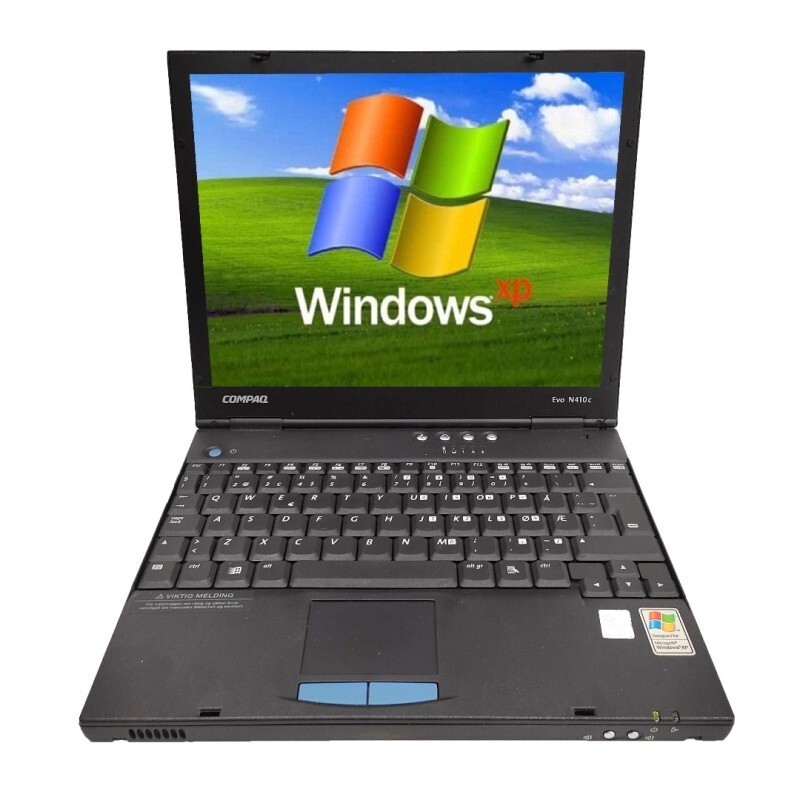 Pentium 3 III 1.20GHz Windows XP Compaq Serial 22018 12″ Laptop PC Notebook PC