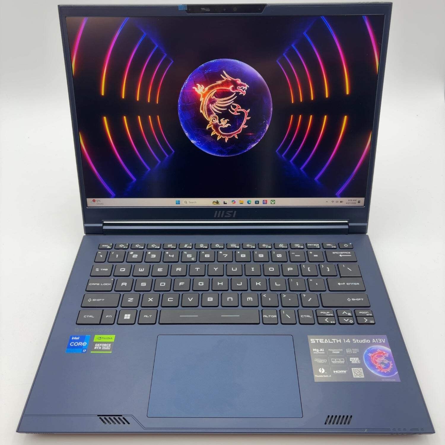 MSI Stealth 14 Studio A13V 14″ i7-13620H 2.4GHz 16GB RAM 1TB SSD RTX 4060