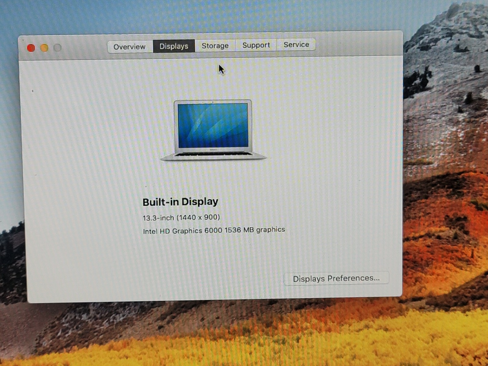 Apple MacBook Air w/ i5 1.8GHz 8Gb Ram 250Gb HDD **Read Description**