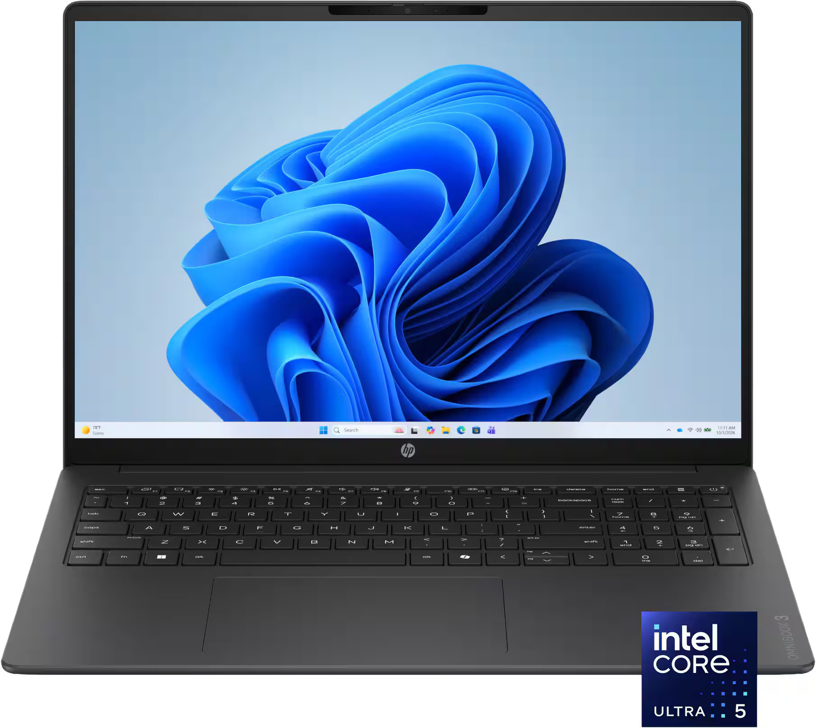 HP – OmniBook 3 16″ 2K Touchscreen Laptop – Intel Core Ultra 5 (2025) – 8GB M…