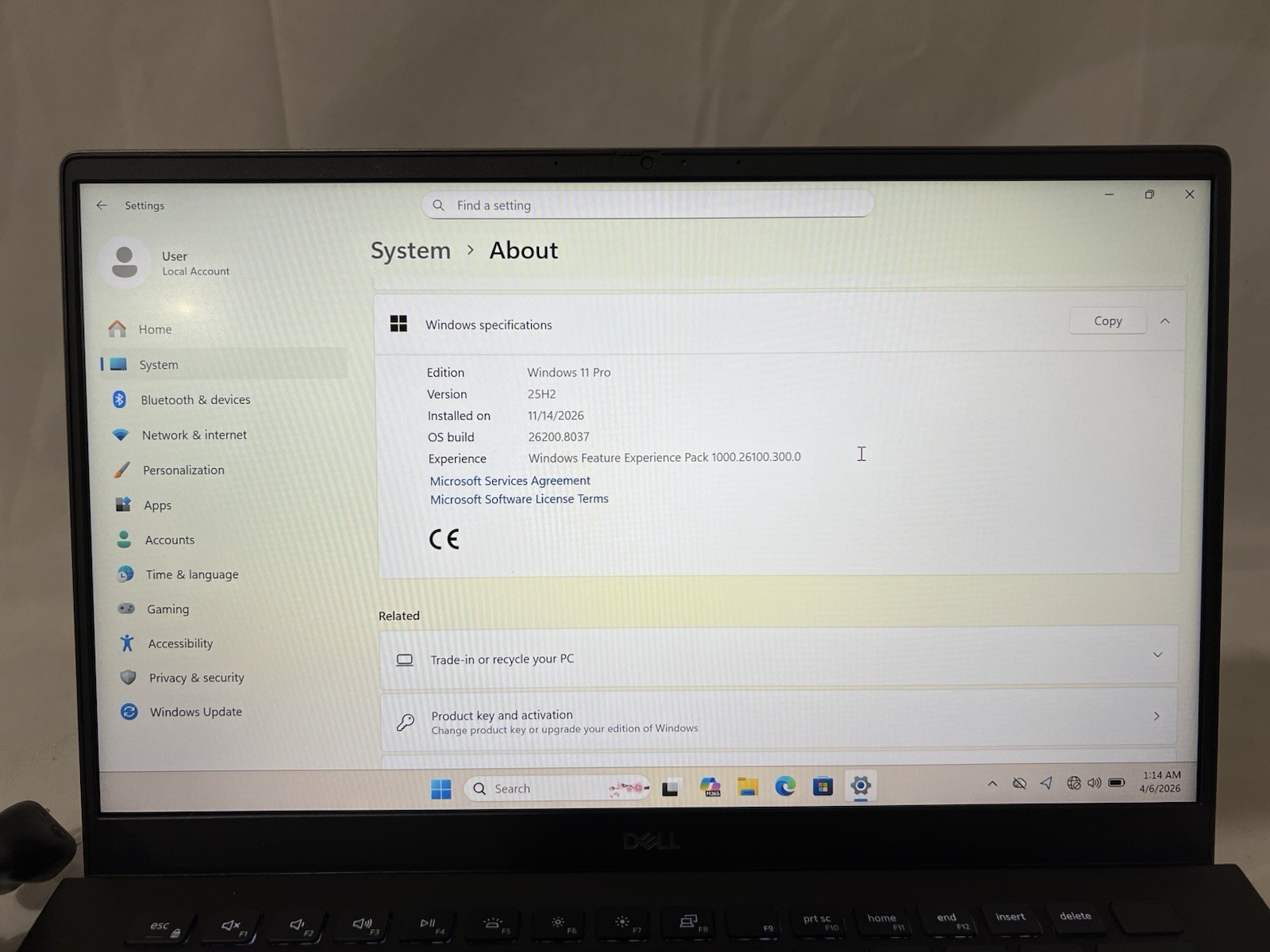Dell Vostro 5402 14″ (i7-1165G7, 2.80GHz, 16GB RAM, 256GB NVMe SSD)Win11Pro wGPU