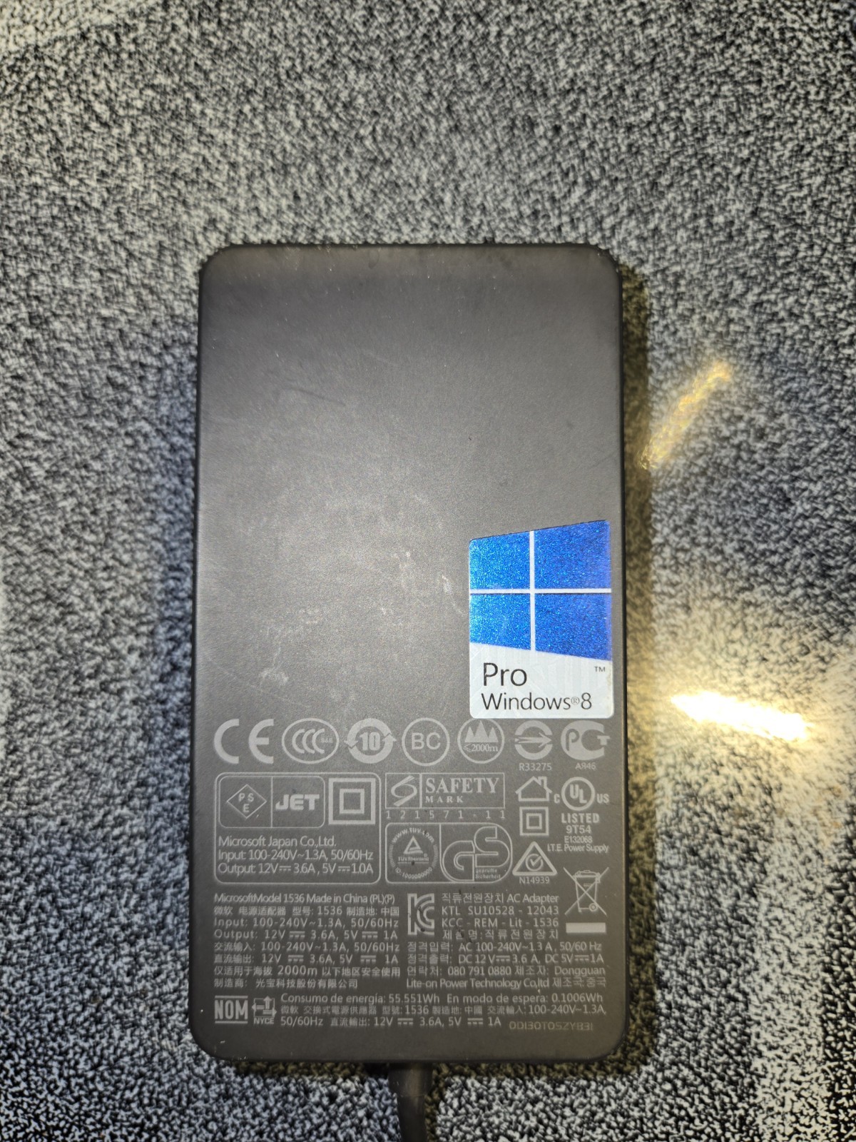 Microsoft Windows 8 Pro Surface 128gb