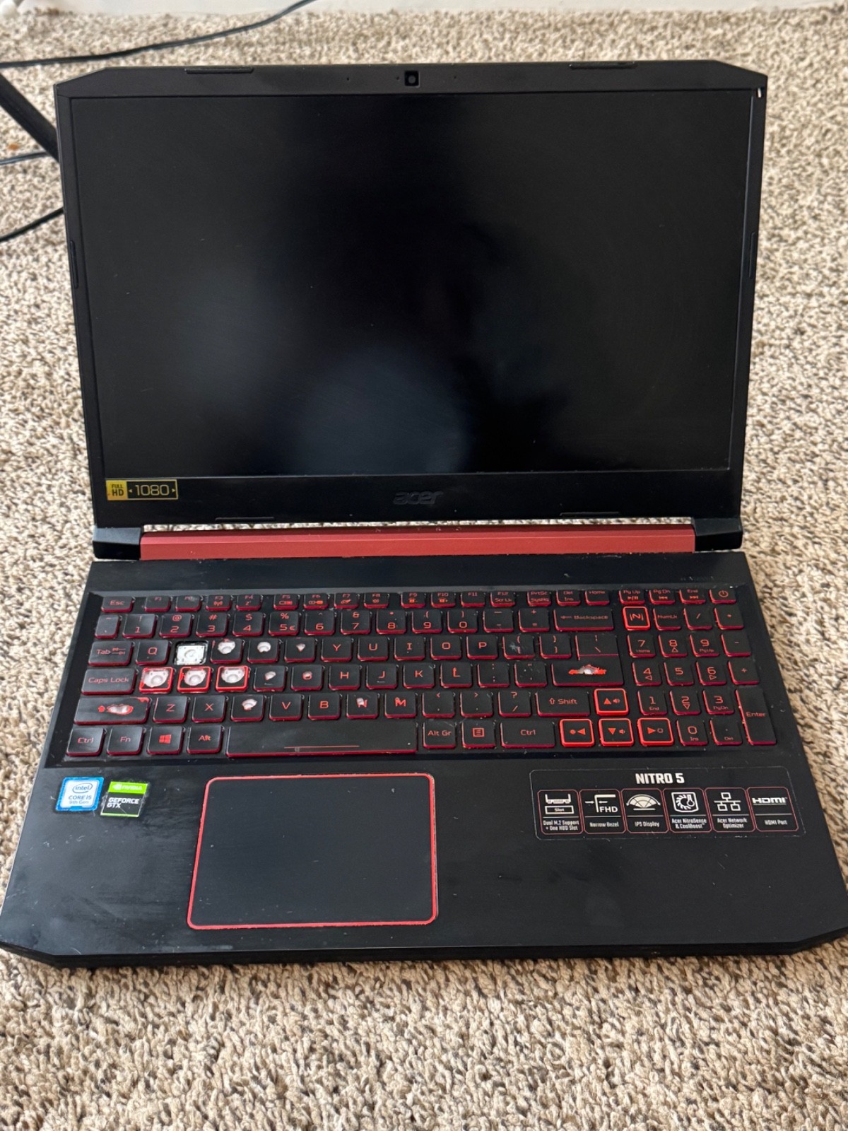 Acer NITRO 5 15.6 Intel Core I5 NVIDIA GeForce GTX 1050