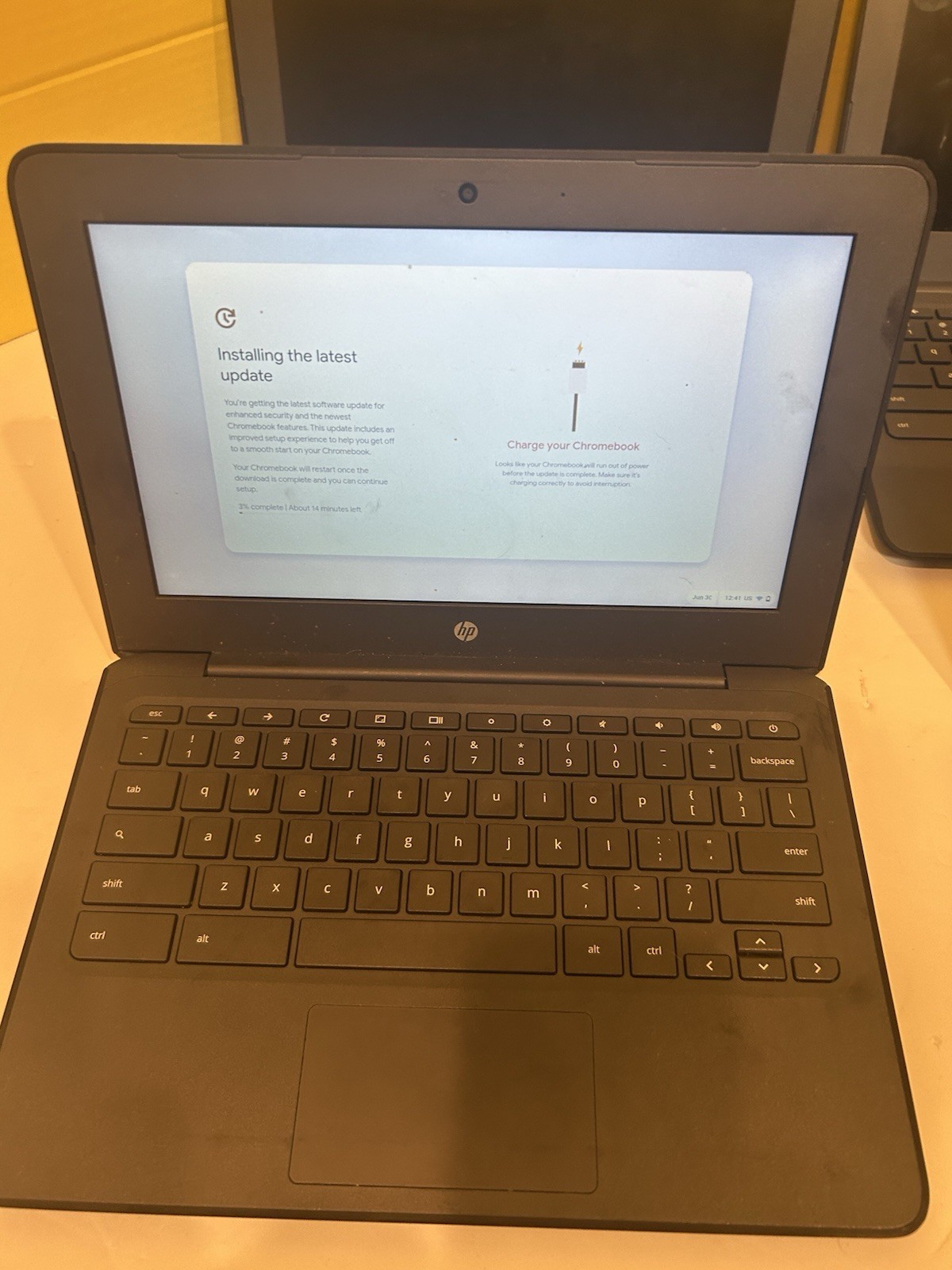 4 HP Chromebook 11 G6 EE Laptops Parts or Repair