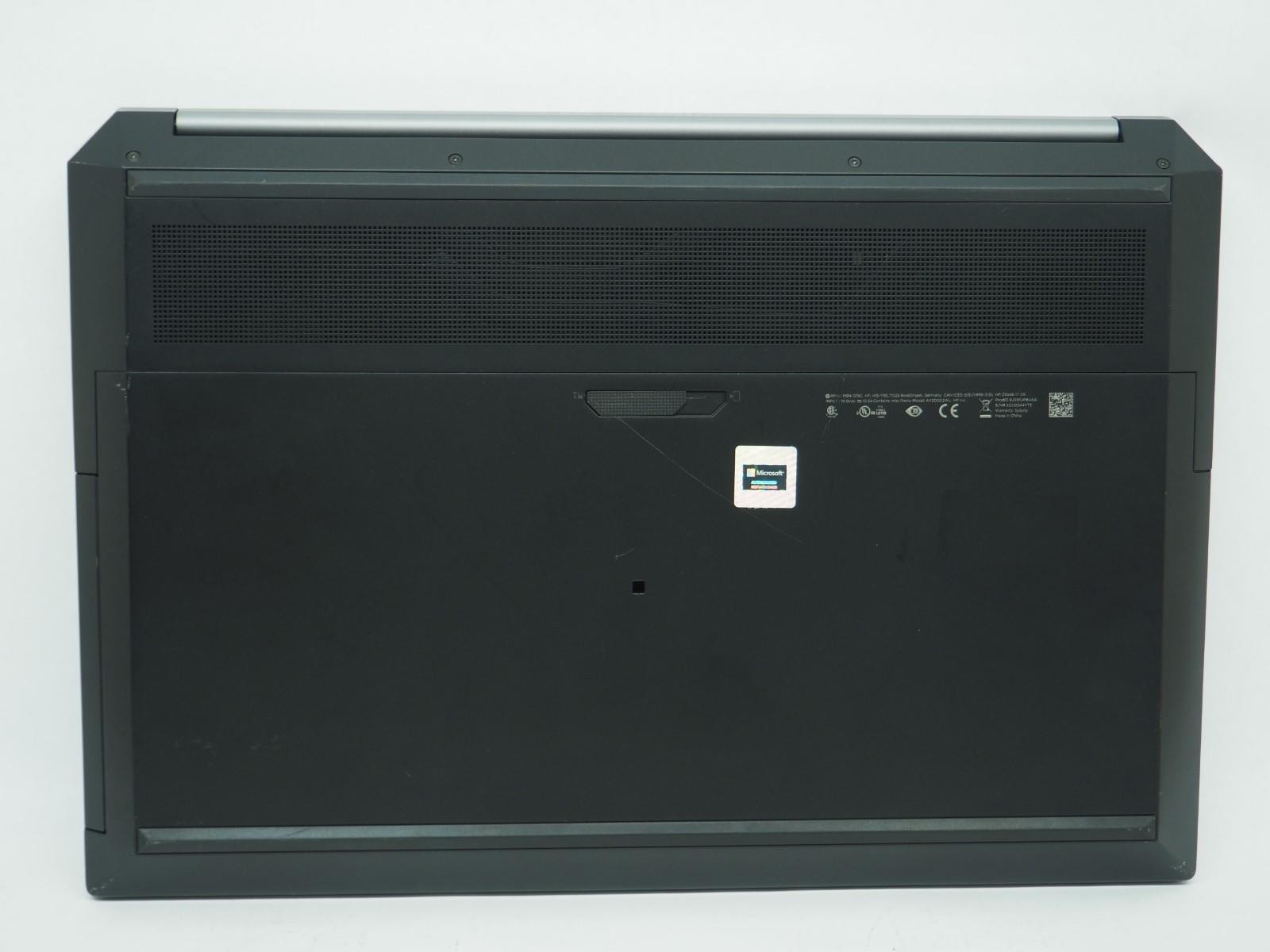 HP ZBOOK 17 G6 17″ Intel Core i7-9850H 2.60GHz 32GB RAM 512GB NVMe Grade B
