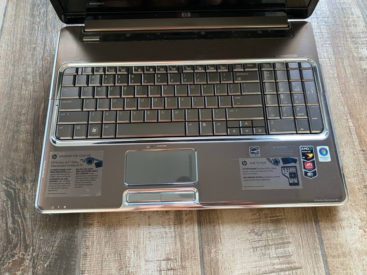 hp pavilion dm7-1260us laptop Parts and Repair