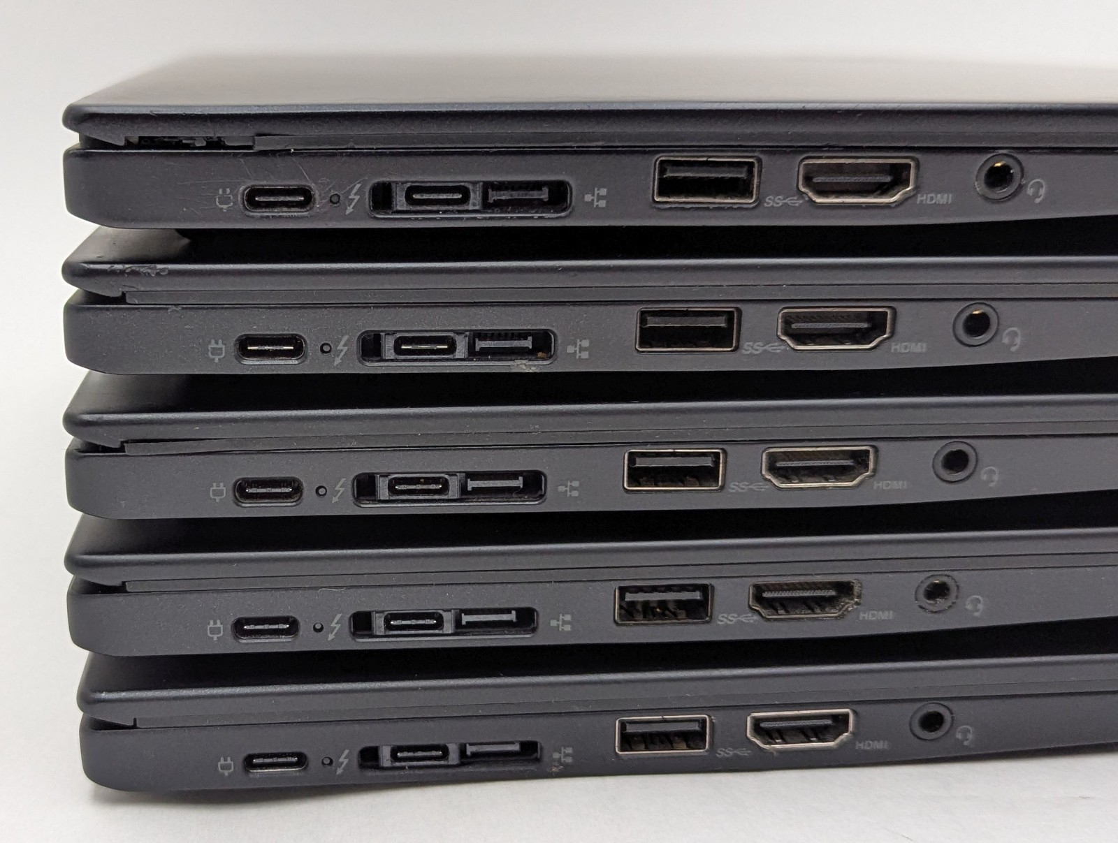 Lot of 5 Lenovo ThinkPad T490s 14″ Laptop i5-8265U 1.6GHz 8GB RAM – *AS-IS READ*