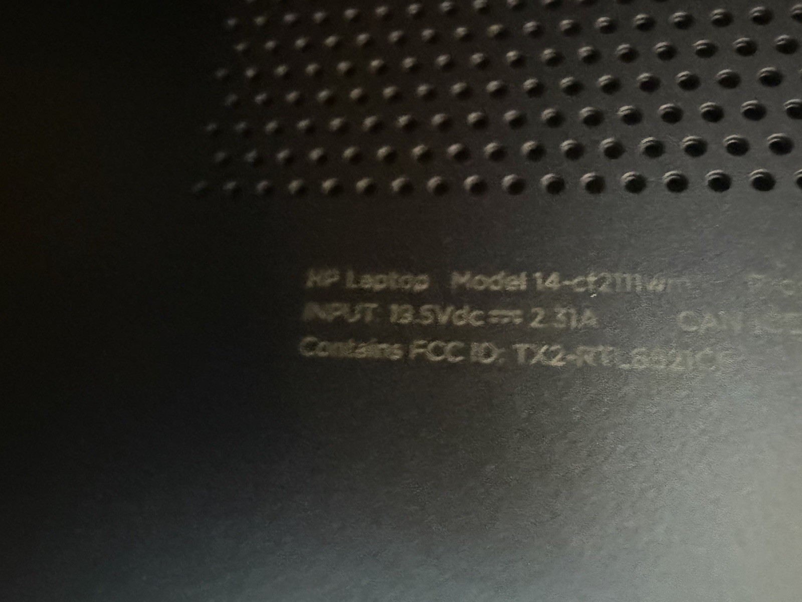HP 14-cf2111wm 14″ Laptop Blue Intel Processor Windows 11 W/charger EUC