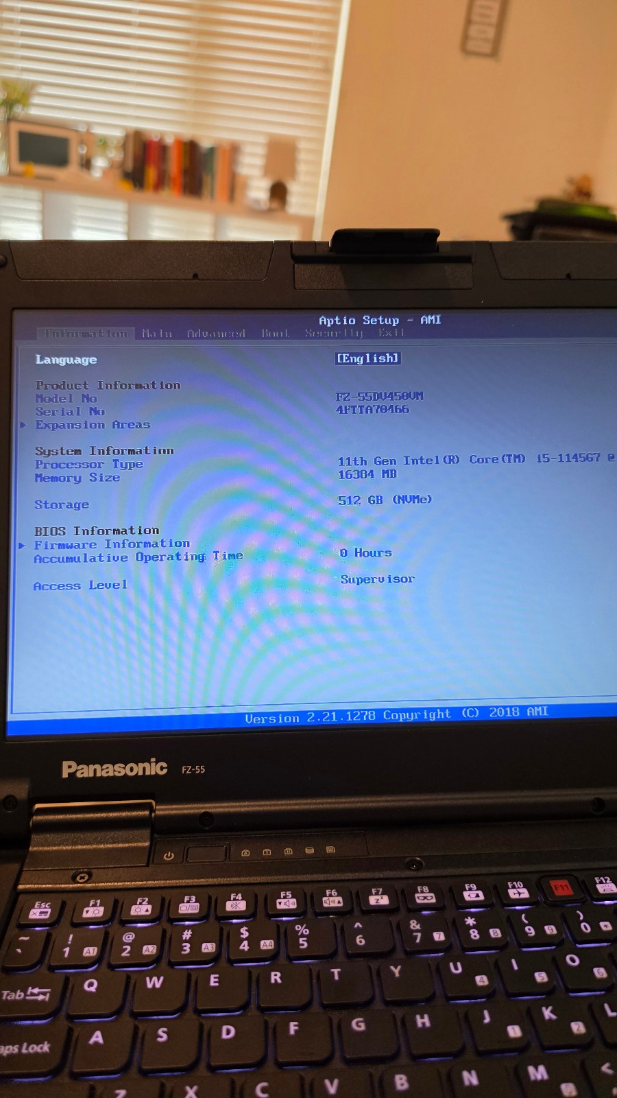 NEAR ZERO HOUR Panasonic TOUGHBOOK FZ-55 MK2 | Never Used, Charger Included