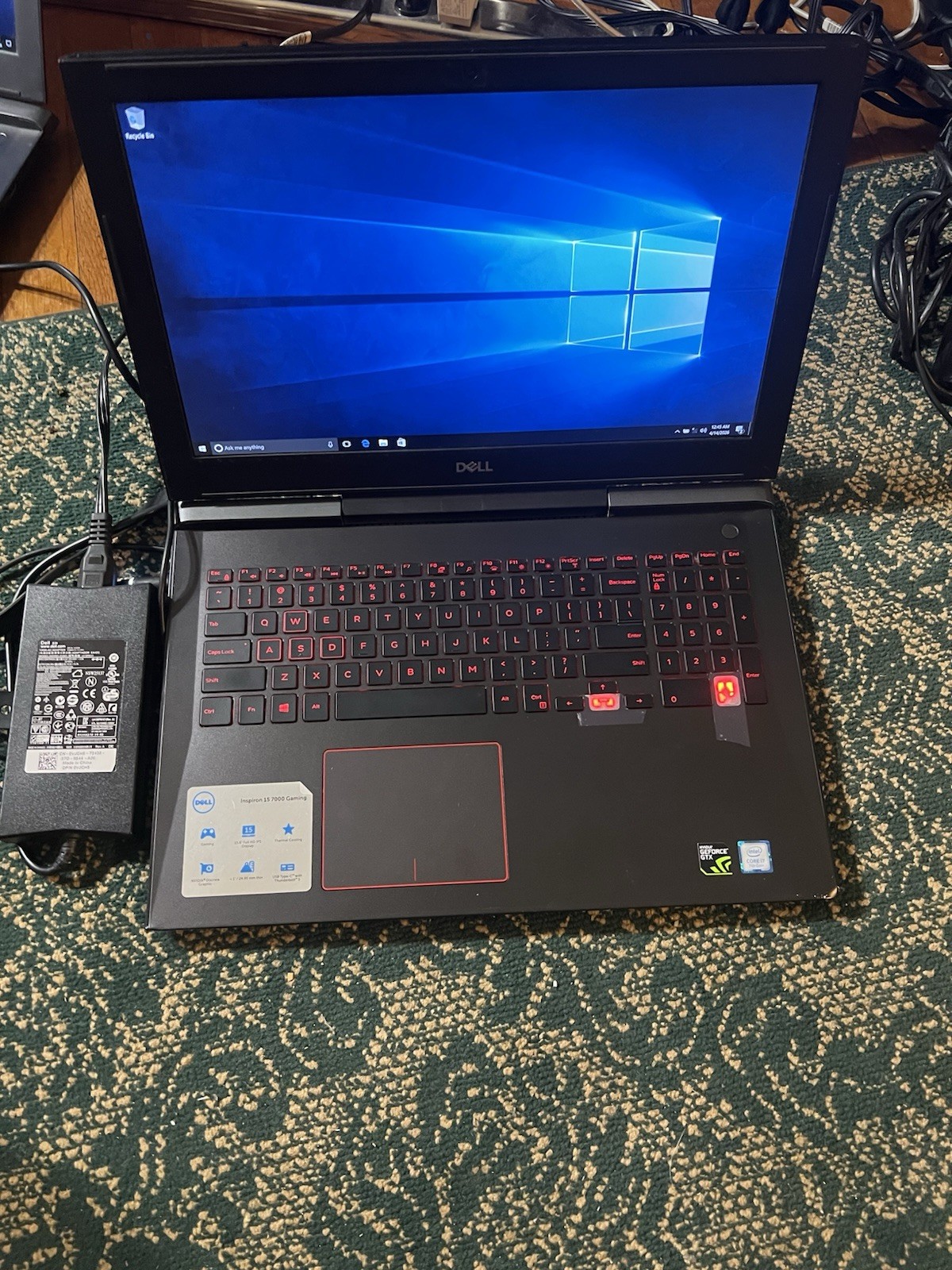 Dell Inspiron 15 7577 Gaming Laptop i7-7700HQ 512GB SSD 16GB GTX Win10